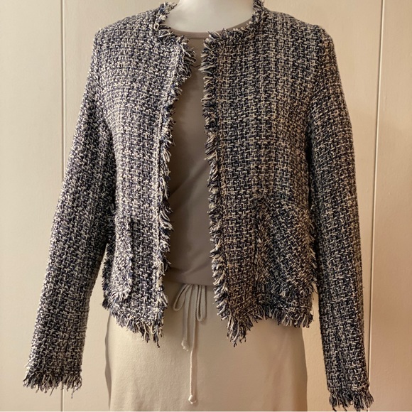 Italian tweed boucle jacket S - Picture 10 of 11